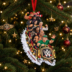 Snow Flash To The Fighting Show Ornament - Personalized Gift 06QHTI150926