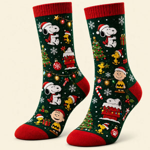 Movie Watch Party Middle Tube Socks - Personalized Gifts For Christmas 05NATI290926