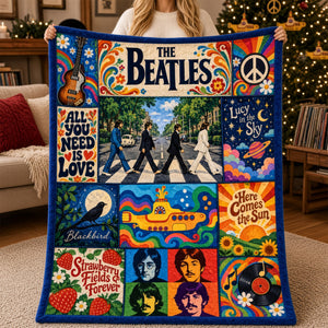 Legendary Music Band Blanket - Personalized Gifts For Music Lover Blanket 03HATI061026