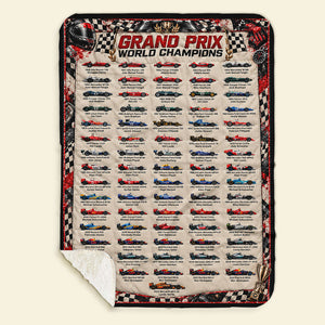 Race Champians Blanket - Personalized Gifts For Speed Fans Blanket 02NATI061026