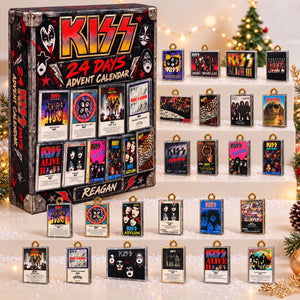Kiss Retro Rock Band Advent Calendar Blind Box - Personalized Gifts For Rock Lovers 01huti271026