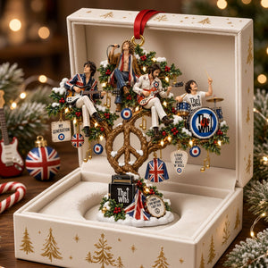 The Who Peace Tree Ornament - Gifts For Music Lovers 02QHTI240926
