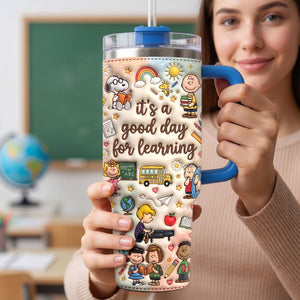Special Teacher 40oz Tumbler With Handle, Personalized Gifts For Teacher 02qhti220726
