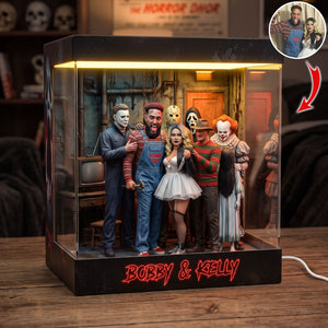 Custom Photo Master In Bloody Room Light Box, Personalized Gifts 03QHTI080926