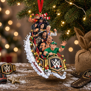 Snow Flash To The Fighting Show Ornament - Personalized Gift 06QHTI150926
