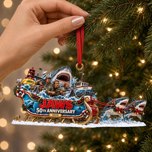 50th Anniversary Deep Sea Christmas Ornament - Personalized Gifts 02OHTI071026