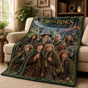 25th Anniversary Epic Fantasy Blanket - Personalized Gifts 05tyti021026