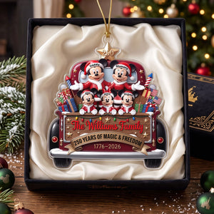 Proud Patriot Ornament - Personalized Christmas Gifts For Family 02tyti250826
