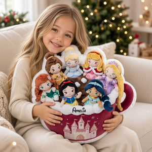 Hot Cocoa Cup Sink Custom Shape Pillow - Personalized Gifts 05qhti271026