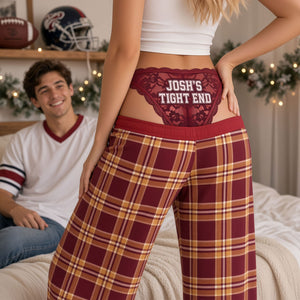 Rivalry Game Couple Pajama Pants - Personalized Funny Gift For Sport Lovers 02NATI290926