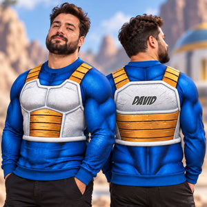 Funny Cosmic Power Muscle Shirt - Personalized Christmas Gifts For Him 03huti231026