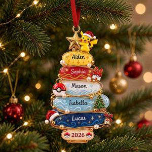 Lovely Mischief Christmas Acrylic Ornament - Personalized Christmas Gifts For Family 01pati081026