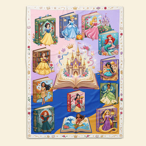 Fairytale Princess Dream Blanket - Personalized Gift For Fantasy Lovers 02NATA061026