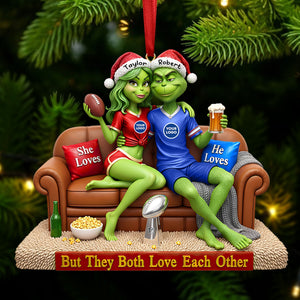 Personalized Gift For Couple Christmas Ornament 05HUTI291025