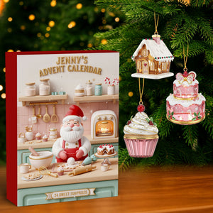 Christmas Baking Advent Calendar - Personalized Custom Acrylic Blind Box 03pgti141025-Homacus