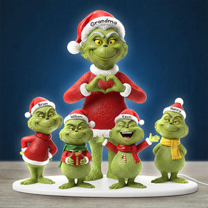 Grandma Green Monster Kids Light Box - Personalized Christmas Gifts 06NATI311025