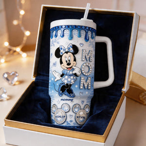 Toile de Jouy Fairytales Mom And Kid 40oz Tumbler 04PGTI230426