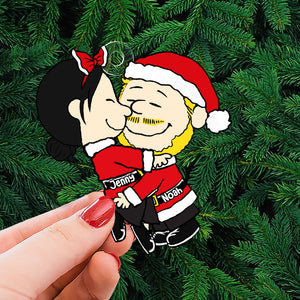 Snuggle Season Ornament - Personalized Christmas Gifts-Homacus