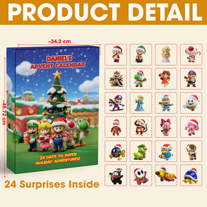 Christmas Advent Calendar Acrylic Blind Box - Personalized Gifts For Christmas 10pgmg151125