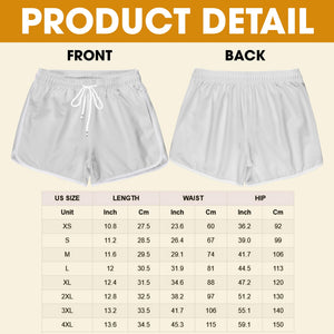 Funny Aliens Couple Beach Shorts - Personalized Gifts For Couples 03PATI030726-Homacus
