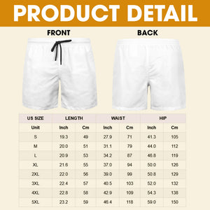 Adventure Men's Beach Shorts Personalized Gifts For Husband 05OHTI040726