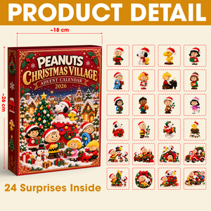 Christmas Village Advent Calendar Blind Box - Personalized Gifts For Christmas 03nadh271026