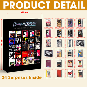 Duran Duran Series Christmas Advent Calendar Blind Box - Personalized Gifts For Rock Lovers 02hudh271026