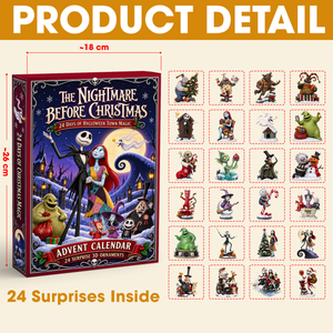 Spooky Festive Christmas Advent Calendar Blind Box - Personalized Gifts 04TYDH241026