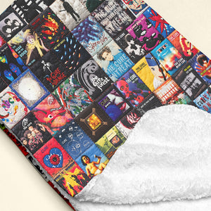 The Cure Nostalgia Blanket - Personalized Gifts For Music Lovers 02huta241026