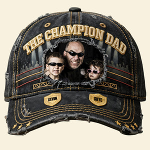 The Champion Dad Classic Cap Personalized Father's Day Gifts 02PATA060326