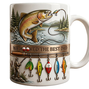 Fishing Best Dad Coffee Mug - Personalized Gifts For Father 02palu090426
