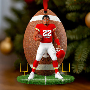 Score Big Christmas Ornament Personalized Gifts 01HUDT081025