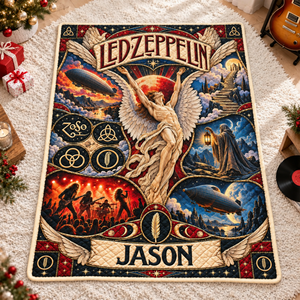 Led Zeppelin Rock Band Blanket - Personalized Gifts For Music Lovers 05haqn121026