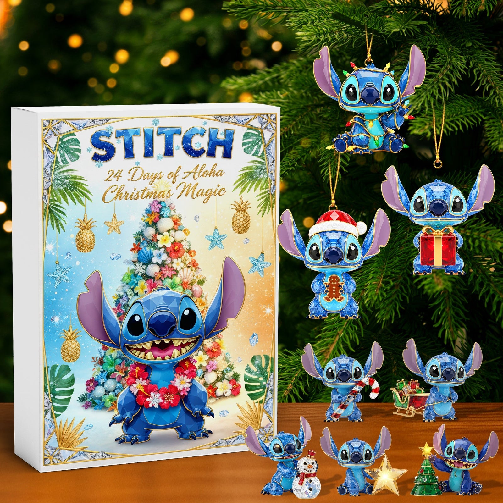 Tropical Alien Advent Calendar Blind Box - Christmas Gifts 06HYQN061125