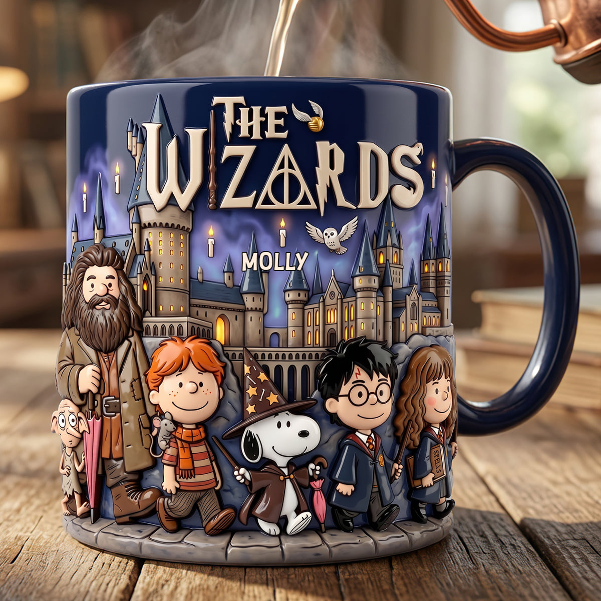 Enchanted School Magic Coffee Mug - Personalized Gifts For Fantasy Lovers 04NADT080726