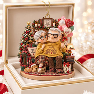 Forever Bond Couple Ornament, Personalized Gifts For Couple 02qhdt150926-Homacus