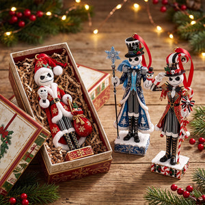 Skeleton Nutcracker Christmas Ornament - Personalized Gifts For Christmas 03tytn171026