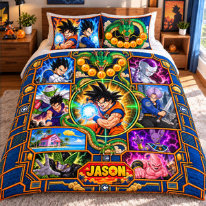 Battle Warriors Quilt Bedding Set - Personalized Christmas Gifts 01halu221026