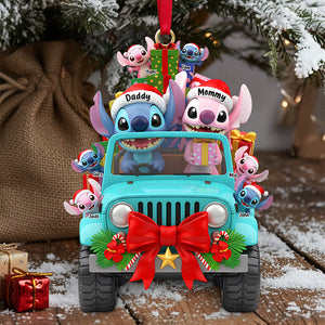 Family Road Christmas Ornament Personalized Gifts For Family 07TODT311025