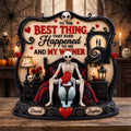 Naughty Spooky Couple Acrylic Plaque - Personalized Gifts For Couple 079tydh080626-Homacus