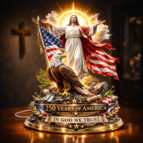 United In Faith 250 Years Anniversary Light Box - Personalized Gift For Christian 03TYLU030326 - Light Box - GoDuckee