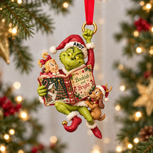 Bookish And Bright Side Ornament - Personalized Gifts For Christmas Ornament 10PADH191026