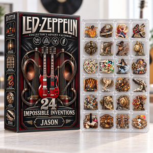 Led Zeppelin Peak Of Decadent Hard Rock Advent Calendar Blind Box - Personalized Christmas Gift For Rock Lovers 04haqn291026
