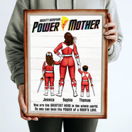 Power Dad Canvas Poster - Personalized Gift For Father 07HUDT120523-Homacus