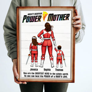Power Dad Canvas Poster - Personalized Gift For Father 07HUDT120523-Homacus
