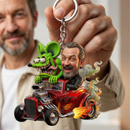 Speed Monster Keychain - Custom Photo Gifts 02PALU260326