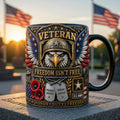 Proudly Served Magic Ceramic Coffee Mug - Personalized Gifts For Veterans 04TYQN270526