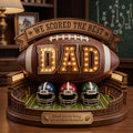 USA Football Best Dad Acrylic Plaque - Personalized Gifts For Dad 05PALU040526-Homacus