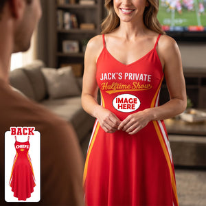 Sport Lover Girls Maxi Dress - Personalized Gifts For Sport Fans Suspender Maxi Dress 01HUTN290926