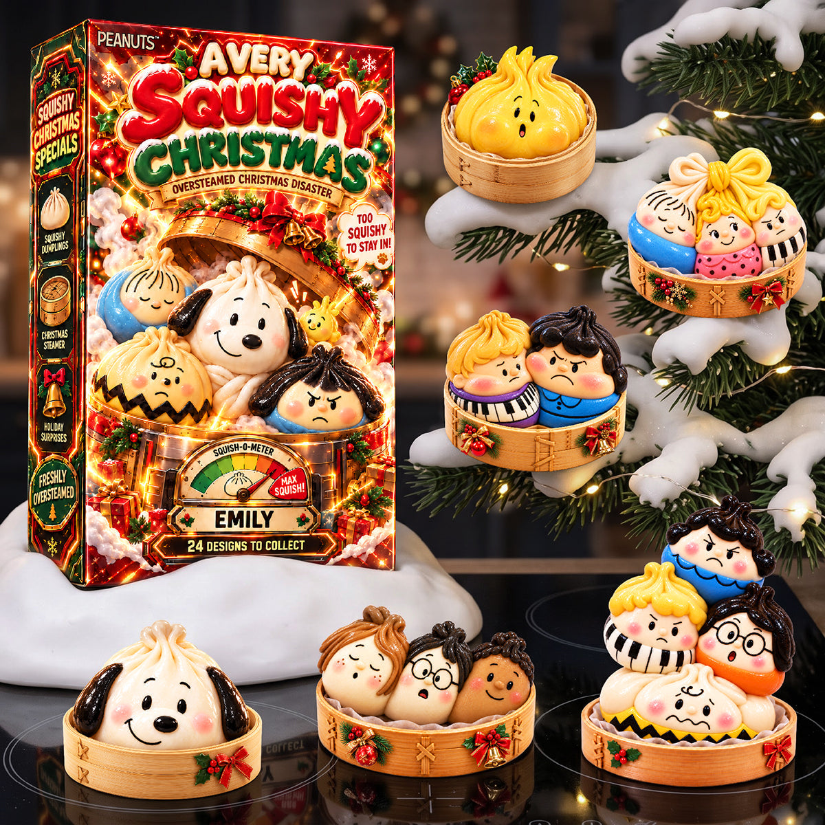 Puppy Dumpling Friends Calendar Blind Box - Personalized Christmas Gifts 03hata191026